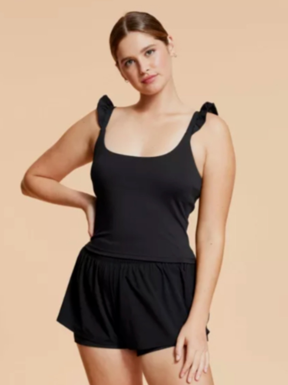 Blogilates POPFLEX Ruffle Tank Top - Picture 5 of 8